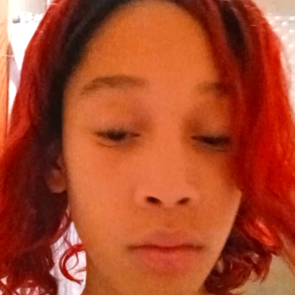 Red velvet carmen wig